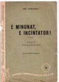 Partitura vintage e minunat, e incantator de ion vasilecu