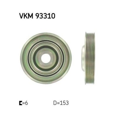 SKF Fulie curea, arbore cotit foto