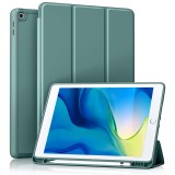 Husa iPad 7 10.2 (2019) Techsuit Flex Trifold Pen, verde inchis