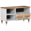 VidaXL Comodă TV, 80x33,5x46 cm, lemn masiv de mango 4018681