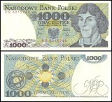 Polonia 1982 - 1000 zlotych XF+/aUNC