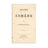 Dimitrie Bolintineanu, Melodii rom&acirc;ne, 1858
