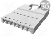Conector cablu-cablu, 7 pini, tata, MOLEX - 70107-0006 foto