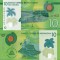NICARAGUA 10 cordobas 2022 polymer UNC!!!