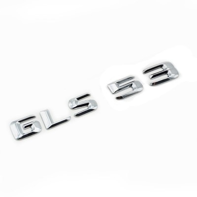 Emblema GLS 53 pentru spate portbagaj Mercedes, chrom foto