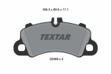 TEXTAR 2246901 set placute frana,frana disc