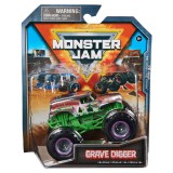 MONSTER JAM MASINUTA METALICA GRAVE DIGGER SCARA 1 LA 64