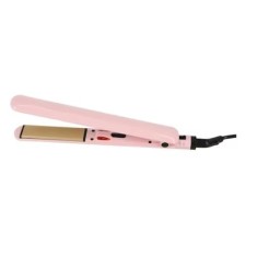 Placa de par, cu invelis ceramic, putere 35W, temperatura maxima 200&deg;C, cu cablu rotativ, roz