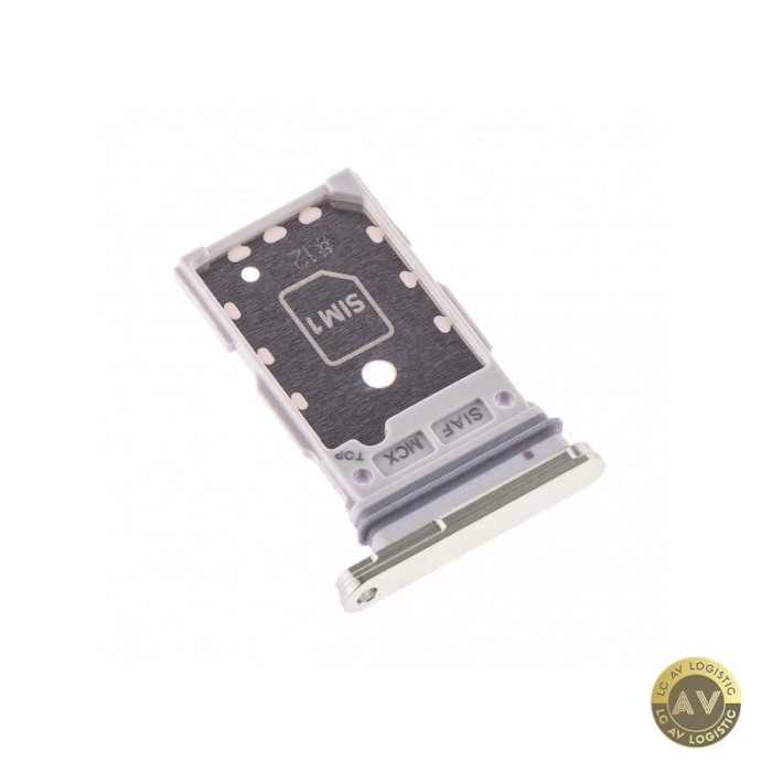Suport SIM Samsung Galaxy S23+ S916 / S23 S911 Dual SIM Alb (Cream)