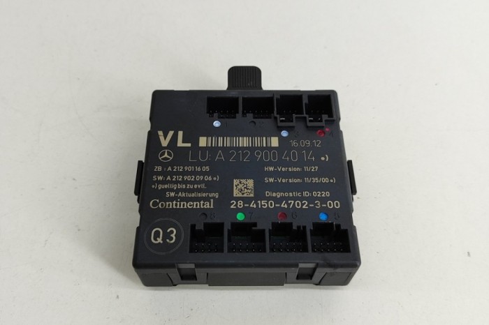 Modul de control ușă st&acirc;nga față MERCEDES-BENZ C T-Model S204 2012 OEM: A2129004014,A2129011605,A2129020906,2841504702300 25082142