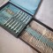 SET TACAMURI ARGINT MASIV ☾♔800 STILUL CHIPPENDALE DIN ANII 1900