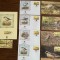 st. helena - pasari - serie 4 timbre MNH, 4 FDC, 4 maxime, fauna wwf