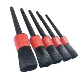 Set 5 perii profesionale MyStyle&reg; pentru curatat interior si exterior auto, elemente de caroserie, bord, jante, detailing auto