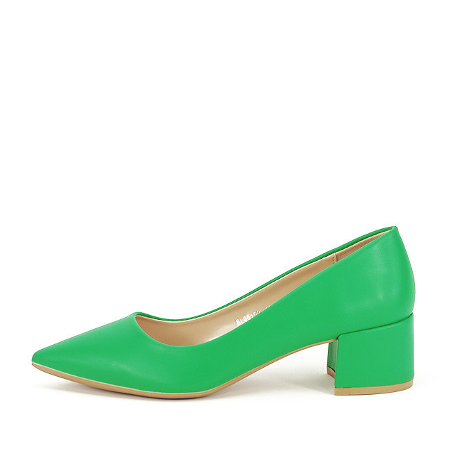 Pantofi verde crud cu toc mic Elena 01, 38, 41, David Jones | Okazii.ro