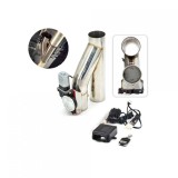 Kit clapeta cut off valve Y 76mm pentru evacuare cu telecomanda 12V