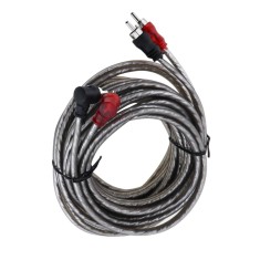 Cablu audio 2xRCA tata/2xRCA tata, 5 metri, CTC307, unghi drept foto