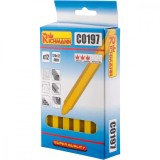 Cumpara ieftin Creta tehnica, galben, set 12 buc, 12x120 mm, Richmann