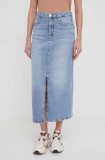 Mos Mosh fusta jeans midi, drept