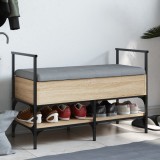 Cumpara ieftin Bancă pentru pantofi stejar sonoma 85,5x42x57,5 cm