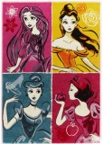 Cumpara ieftin Covor camera copii Premium, Disney Princess , 133x190 cm, Antiderapant