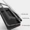 Husa Fullbody MyStyle Black pentru Apple iPhone 6 / Apple iPhone 6S cu acoperire completa 360 grade cu folie