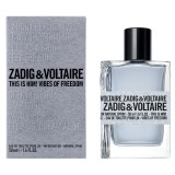 Zadig&amp;Voltaire, This is Him! Vibes of Freedom, Bărbați, Apă de toaletă, 50 ml