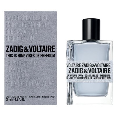 Zadig&amp;amp;Voltaire, This is Him! Vibes of Freedom, Bărbați, Apă de toaletă, 50 ml foto