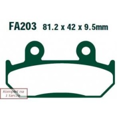 Klocki Ham. Moto. Honda Cbr 600 (91-94) 298579 EBCFA203HH
