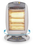 Cumpara ieftin Radiator cu halogen Gallet HAL 200, 400/800/1200W, 3 zone, functie de rotatie,