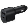 Incarcator Auto cu cablu USB Type-C Samsung Galaxy S10e G970, EP-L5300, Fast Charging, 45W - 15W, 1 X USB - 1 x USB Type-C, Negru