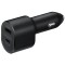 Incarcator Auto cu cablu USB Type-C Samsung Galaxy M30, EP-L5300, Fast Charging, 45W - 15W, 1 X USB - 1 x USB Type-C, Negru