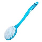 Perie de baie pentru masaj, cu maner lung 36cm, cap rotund, CMCLASS