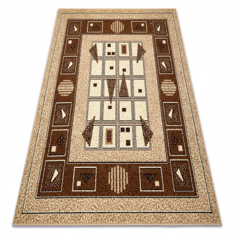 Covor BCF Morad DZETA geometric, clasic - bej, 240x340 cm