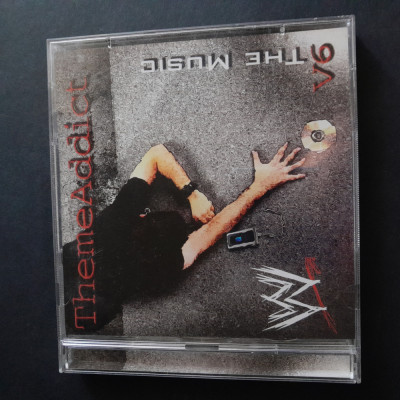 WWE Wrestling Theme Adict V6 cd + dvd foto