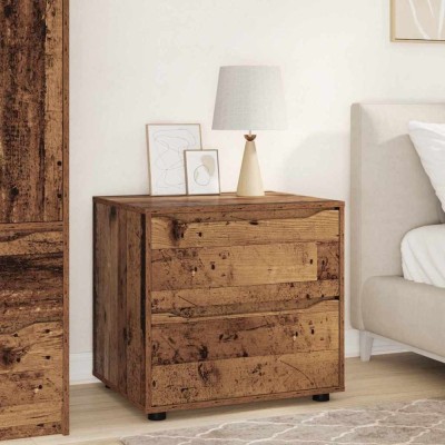 vidaXL Dulap de depozitare Lemn Vechi 60 x 48 x 57 cm Lemn compozit 888835 foto