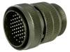 Conector circular 32mm aliaj aluminiu oliv