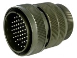 Conector circular 32mm aliaj aluminiu oliv