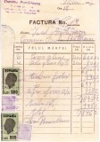 AMS - FACTURA MARFA TIMBRATA BOTOSANI 1946