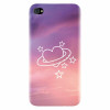 Husa silicon pentru Apple Iphone 4 / 4S, Galaxy Heart