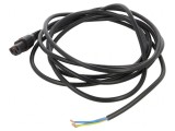 Cablu Alimentare IEC C13 cu Blocare 4m Negru 10A