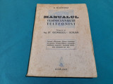 MANUALUL TEHNICIANULUI TELEFONIST / H. BLATZHEIM/ 1946