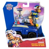 PATRULA CATELUSILOR VEHICUL SI FIGURINA CHASE CU ACCESORII DE CRACIUN SuperHeroes ToysZone