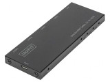 Splitter HDMI 2.0 HDCP 2.2 Negru 4 Ieşiri