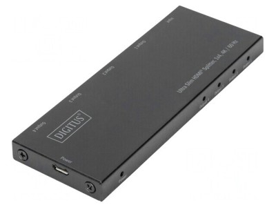 Splitter HDMI 2.0 HDCP 2.2 Negru 4 Ieşiri foto