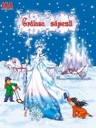 Craiasa Zapezii / The Snow Queen - carte de colorat, editie bilingva romana-engleza foto