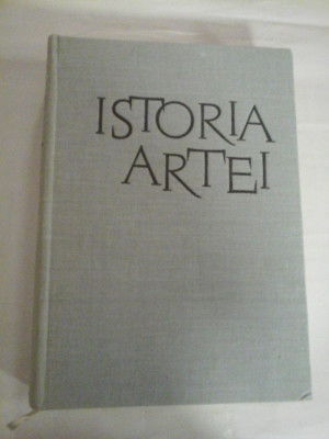 ISTORIA ARTEI Vol. II Arta Renasterii si a epocii moderne - Mihail V. ALPATOV foto