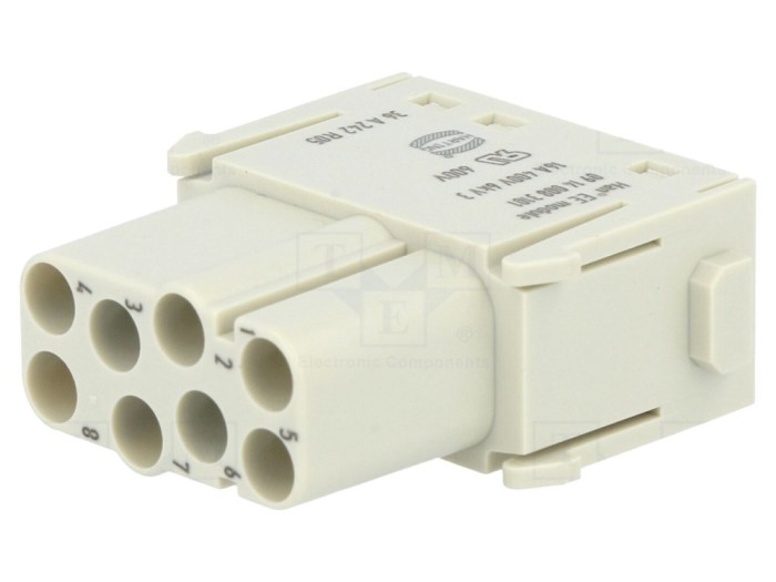 Conector mamă Han-Modular 8 pini