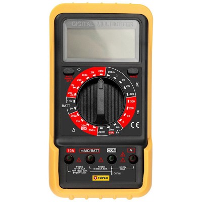Multimetru universal TOPEX 94W105 HardWork ToolsRange foto