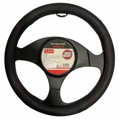 Husa volan Sport - M - O 37/39cm - Negru/Rosu Garage AutoRide foto