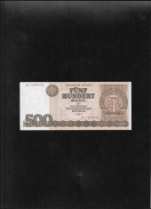 Germania RDG DDR 500 mark 1985 seria1880440 FALSA!